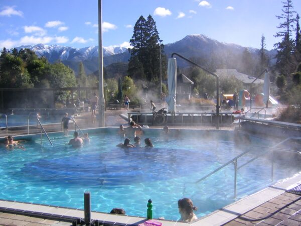 Transfert privé : Christchurch → Hanmer Springs