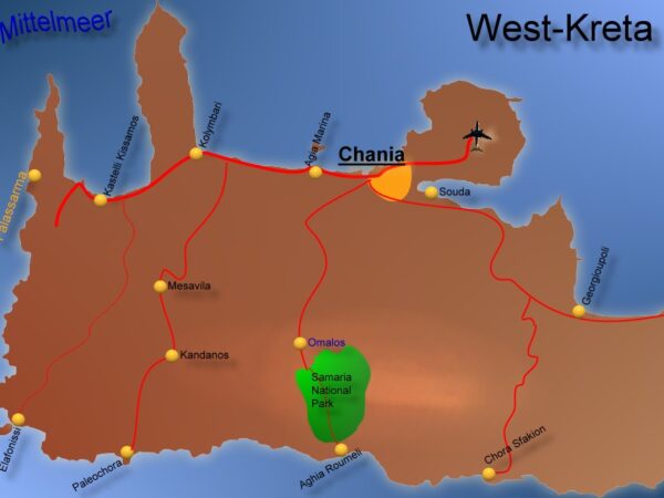Privattransfer: Chania – Imbros-Schlucht