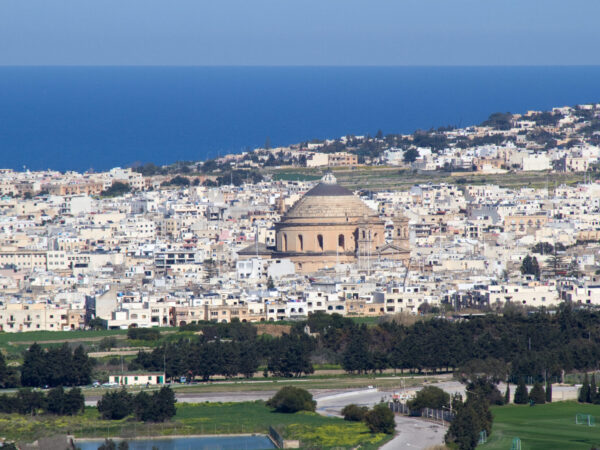 Traslado privado: origen Aeropuerto Internacional de Malta, destino Mosta