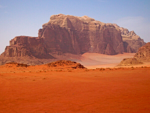 Transfert privé : Mer Morte (Jordanie) → Wadi Rum