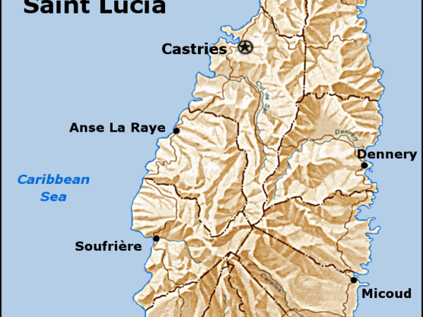 Traslado privado: origen Castries, destino Savannes, Santa Lucía