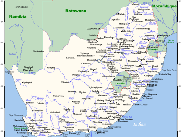 Privattransfer: Pretoria – Bethlehem Südafrika